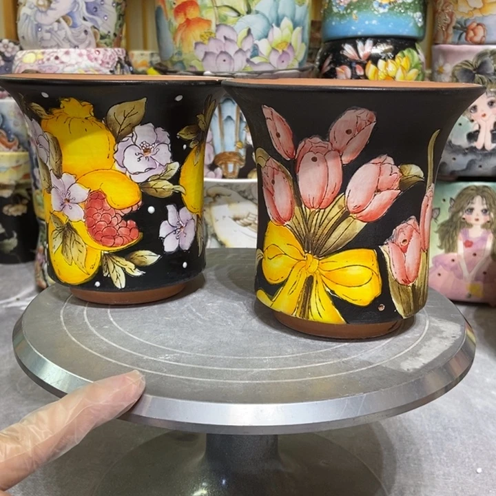 景德镇艺术手绘作品
