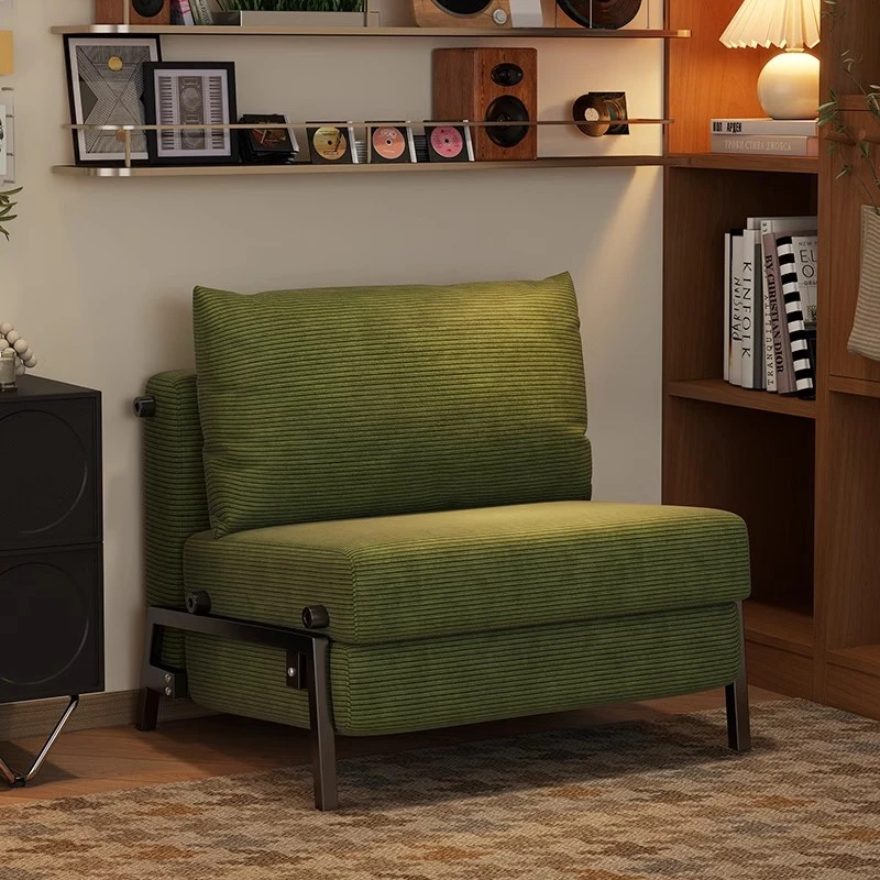美物俪家沙发床折叠两用2025新款单人不占地小户型伸缩床阳台沙发