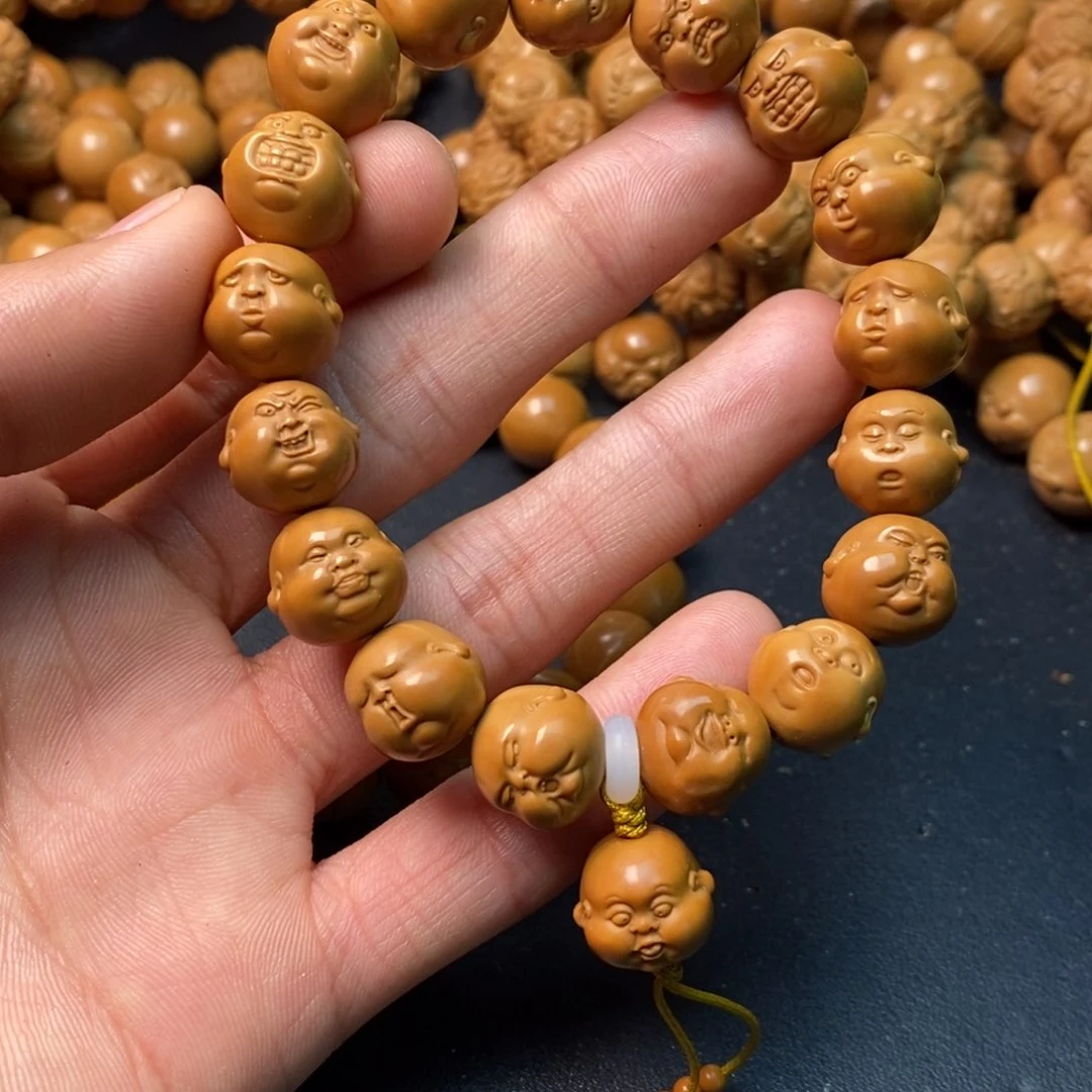 猴头核桃吊坠新款百态13尺寸