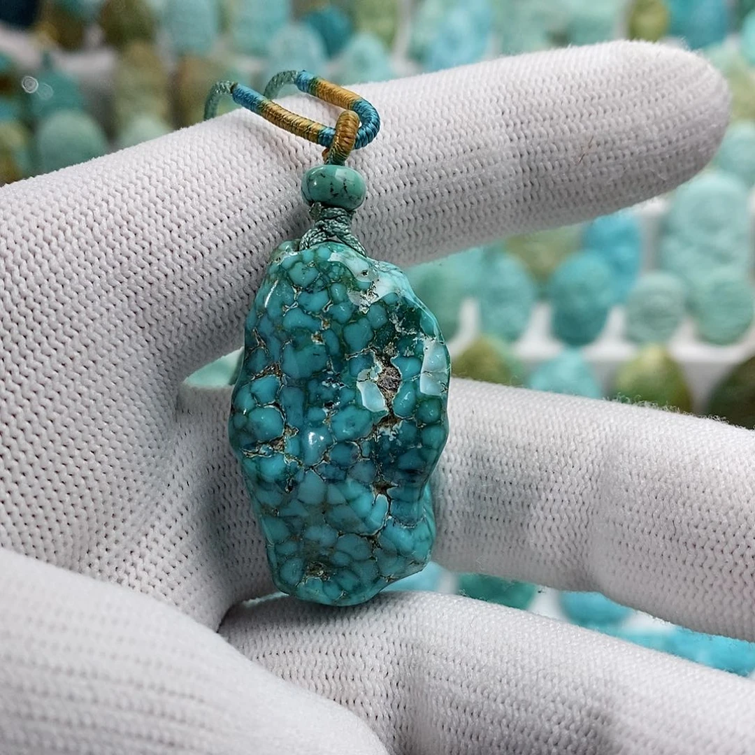 绿松石绿松石未镶嵌清**光