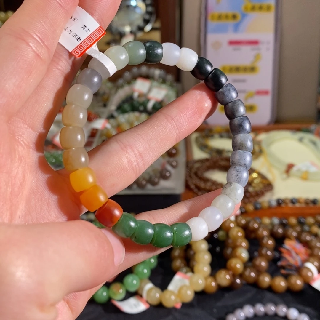 和田玉手链未镶嵌