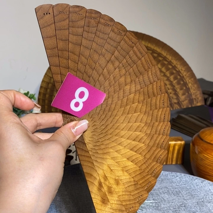 金丝楠豆****饼金丝楠木扇子