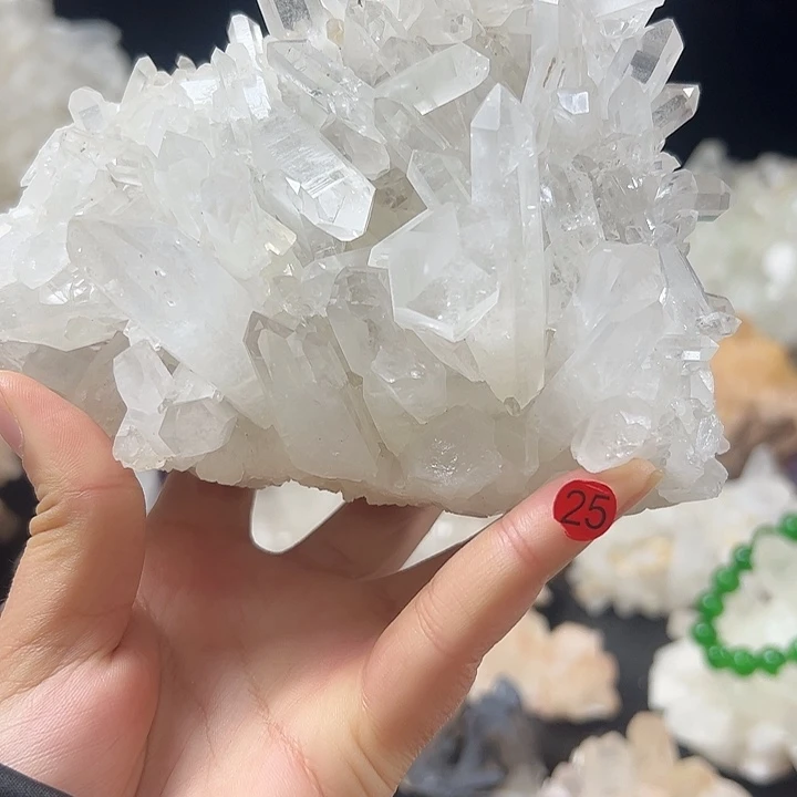 珠宝半成品水晶未镶嵌