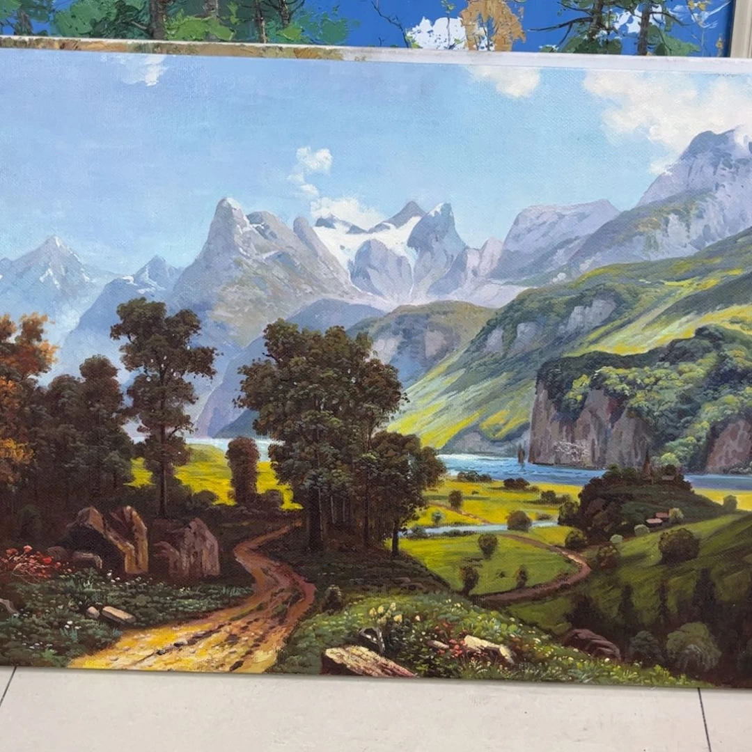 手工手绘精品油画50+70厘米
