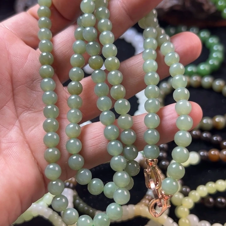 和田玉（糖玉）未镶嵌手链