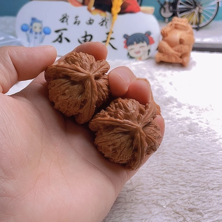 吊坠文玩核桃果**爸三棱