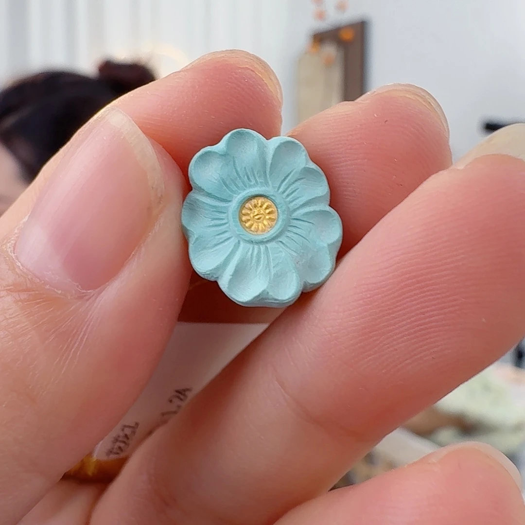 绿松石未镶嵌珠宝半成品