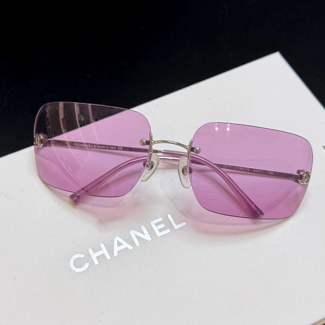 95新 Chanel/香奈儿 Chanel粉紫色y2k墨镜 2505609