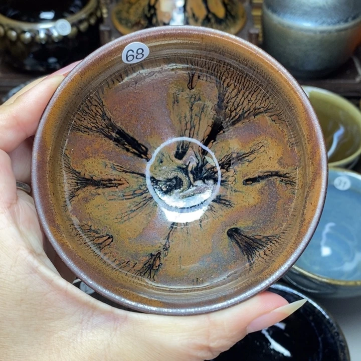 茶盏建窑建盏主人杯