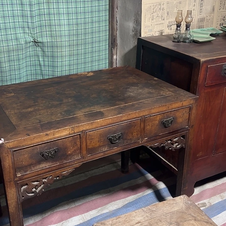 木（非红木类）加厚款书桌