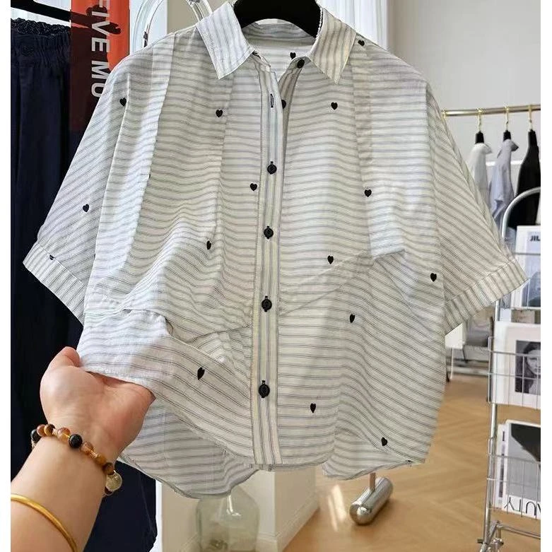 『时尚衬衫Y』时尚气质百搭衬衫1396