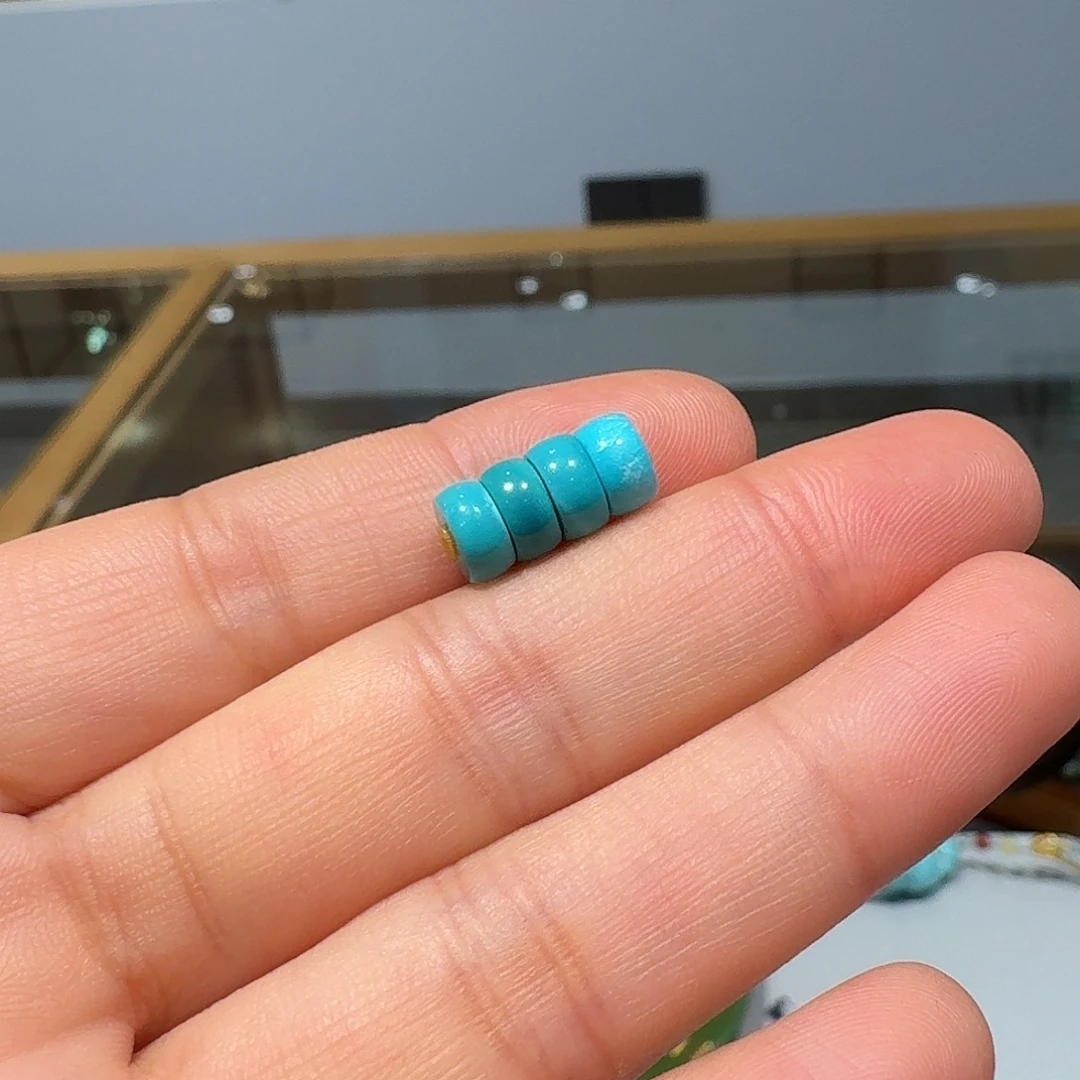 绿松石未镶嵌天然原矿绿松石配饰