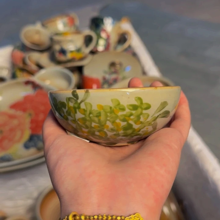 瓷片景德镇陶瓷手工手绘