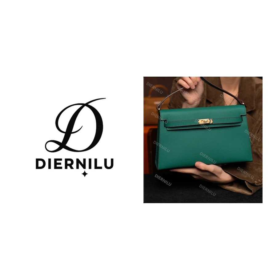 DIERNILU/22cm原创高定真皮包-H1366