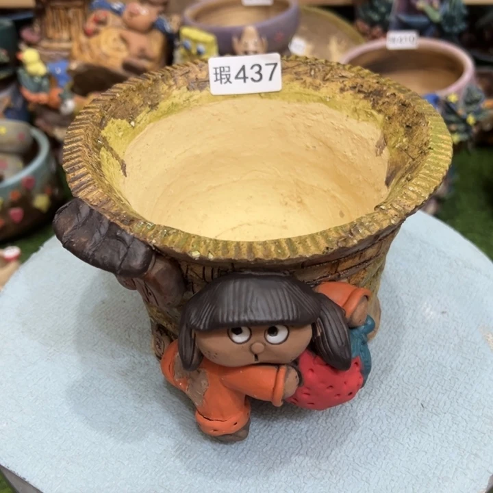 嘻哈微瑕多肉花盆