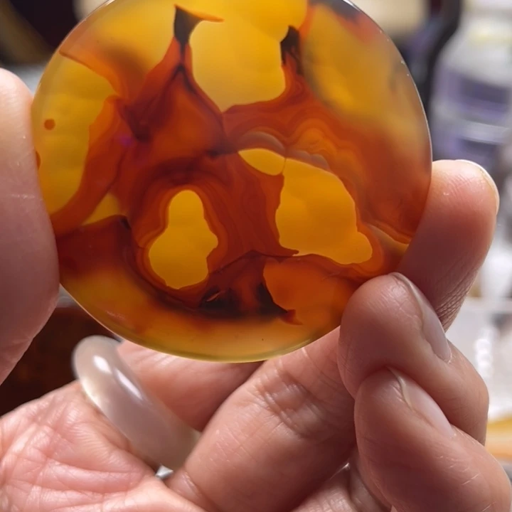 玛瑙/玉髓未镶嵌吊坠(不含链)