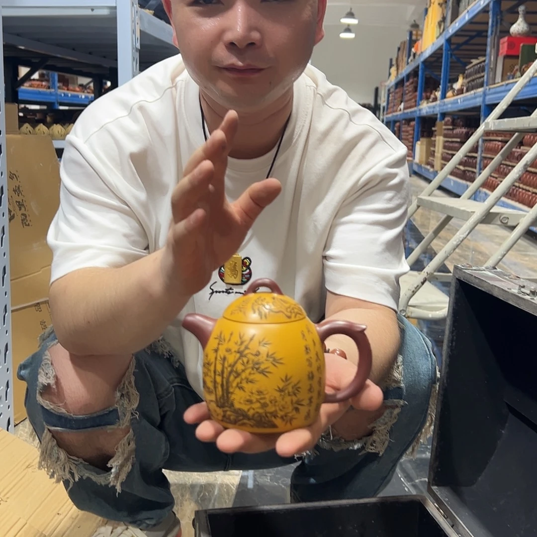 茶壶紫砂紫砂壶紫砂茶宠茶叶罐