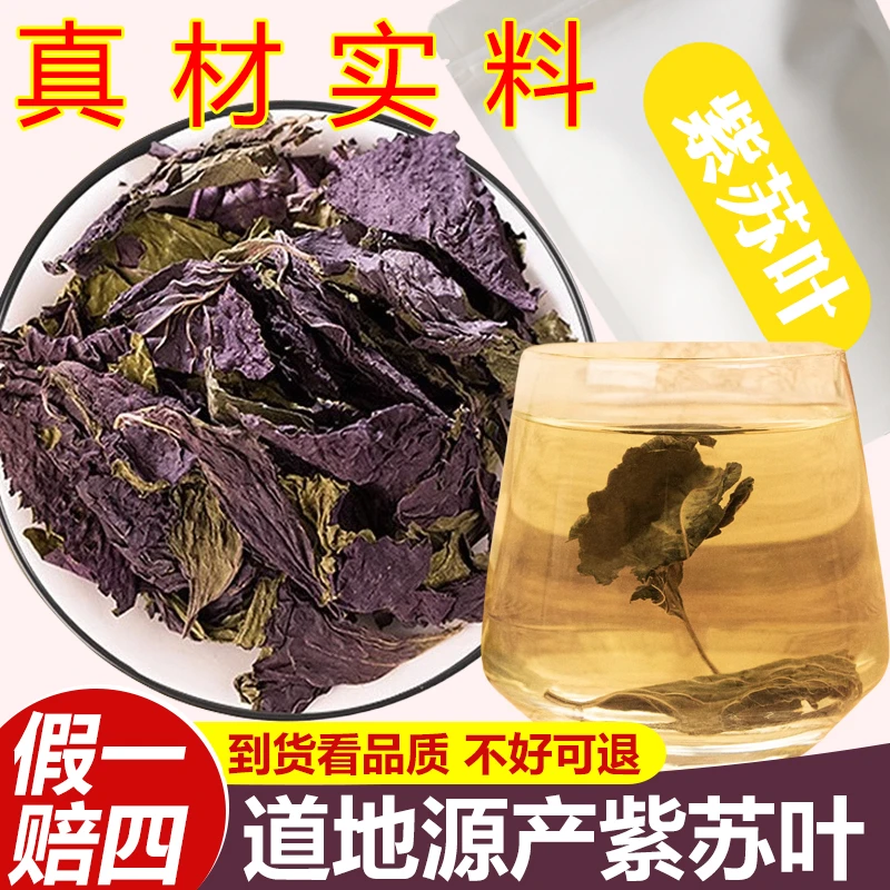 【保真】紫苏叶干紫苏叶泡脚泡澡泡茶泡水新鲜干货荒野生长