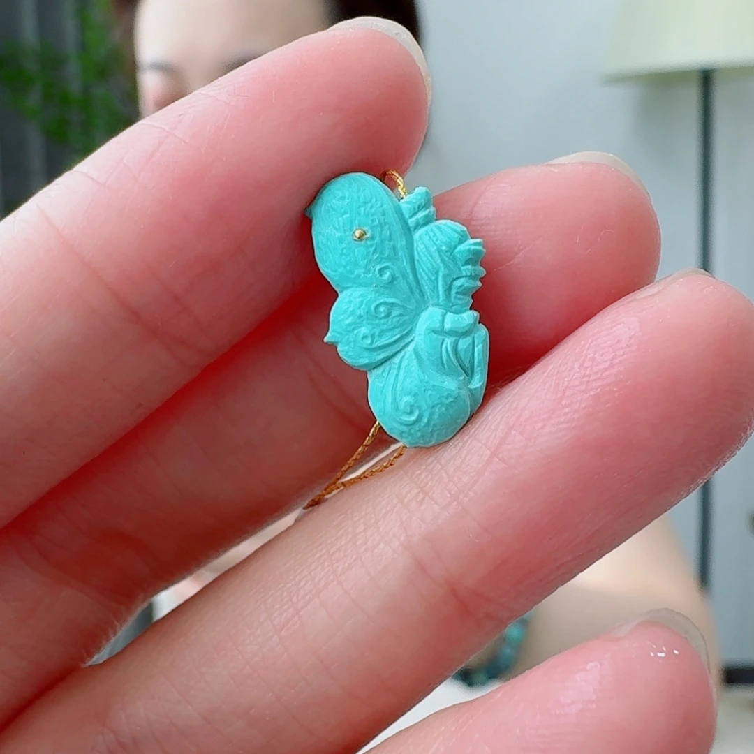 未镶嵌绿松石珠宝奇石