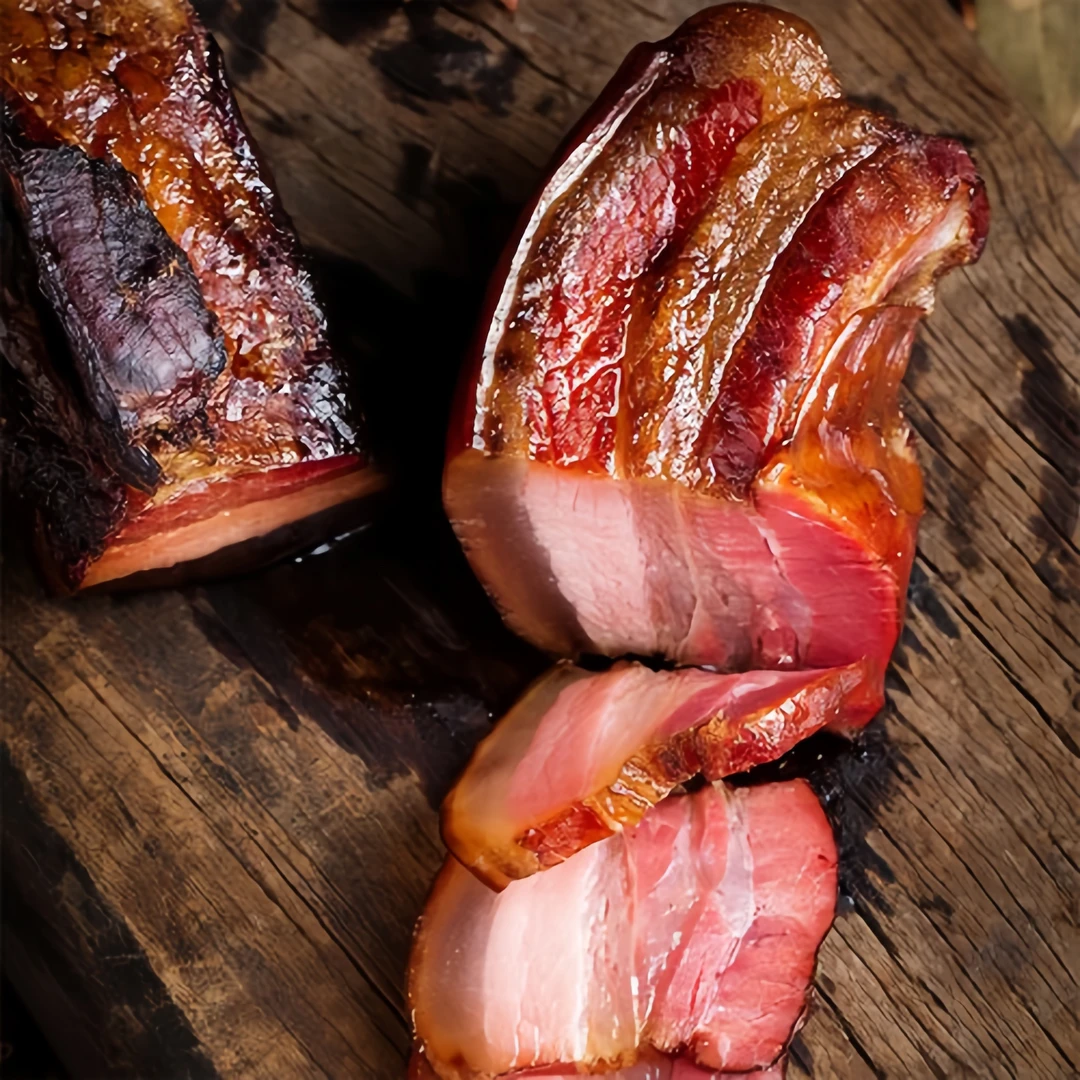 贵州五花腊肉农家特产自制正宗粮食土猪柴火腊肉烟熏腊肉水晶腊肉