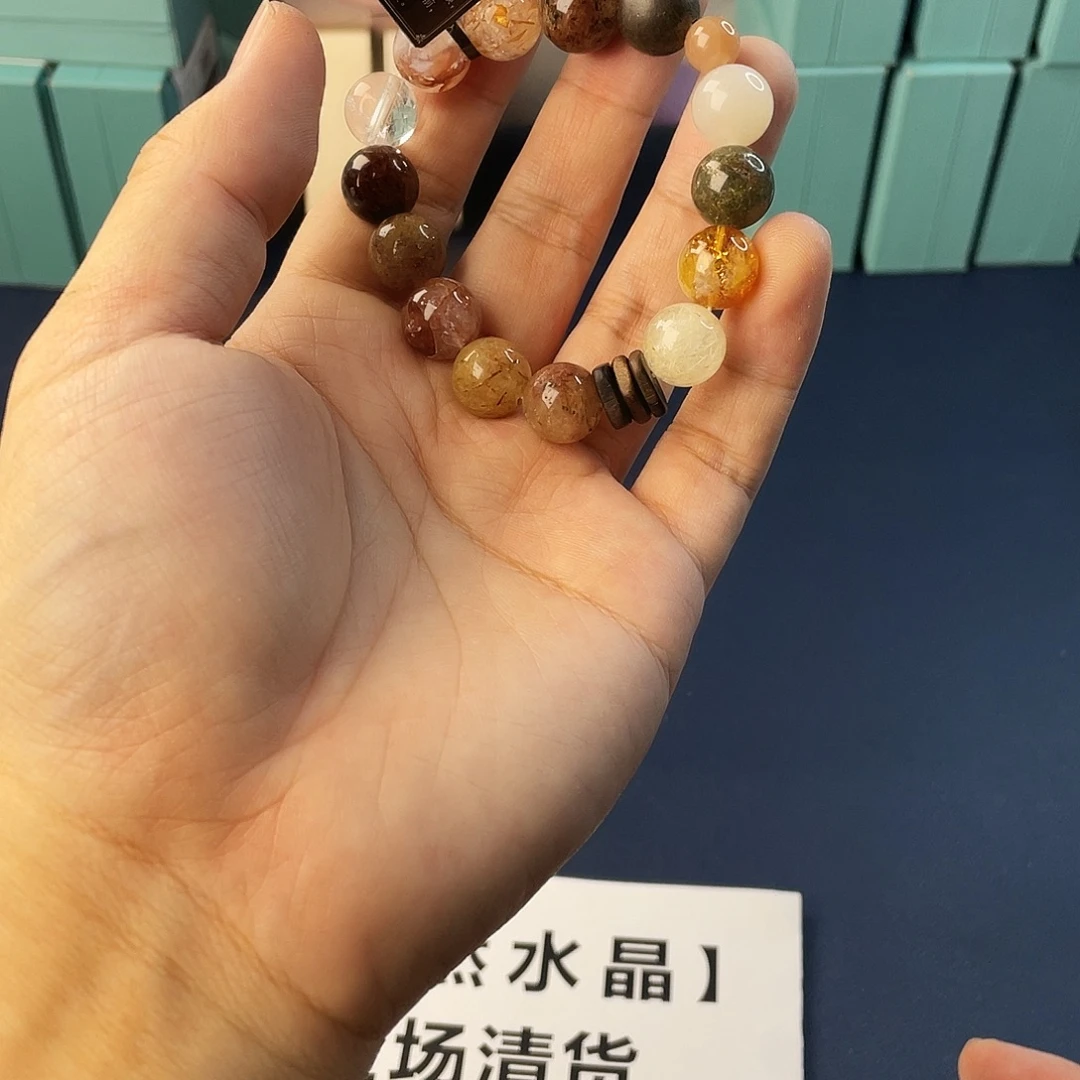 银S925镶嵌水晶手链