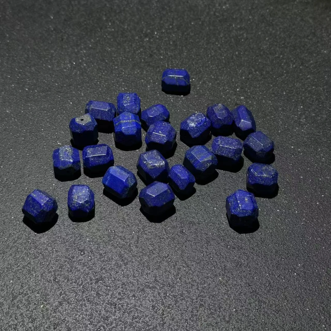【云橙珠宝】青金石棱柱单珠DS090303-多样性发其一