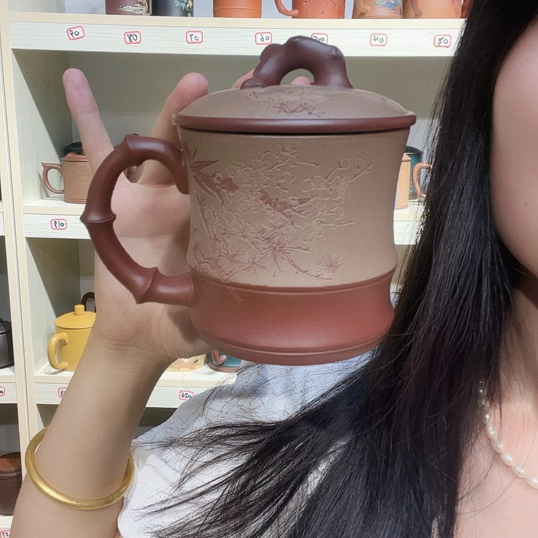 紫砂茶杯手工制作