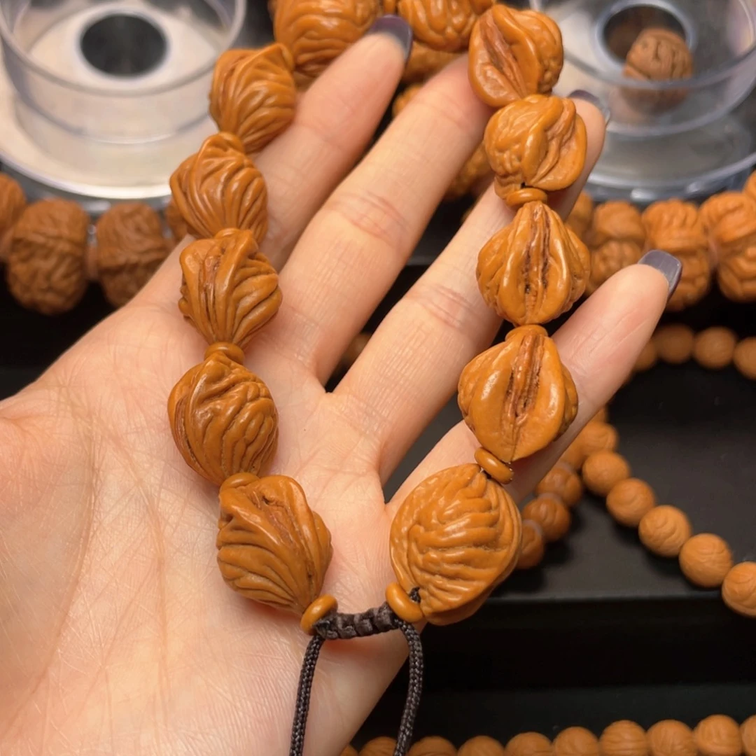 桃核手串龙纹桃核18