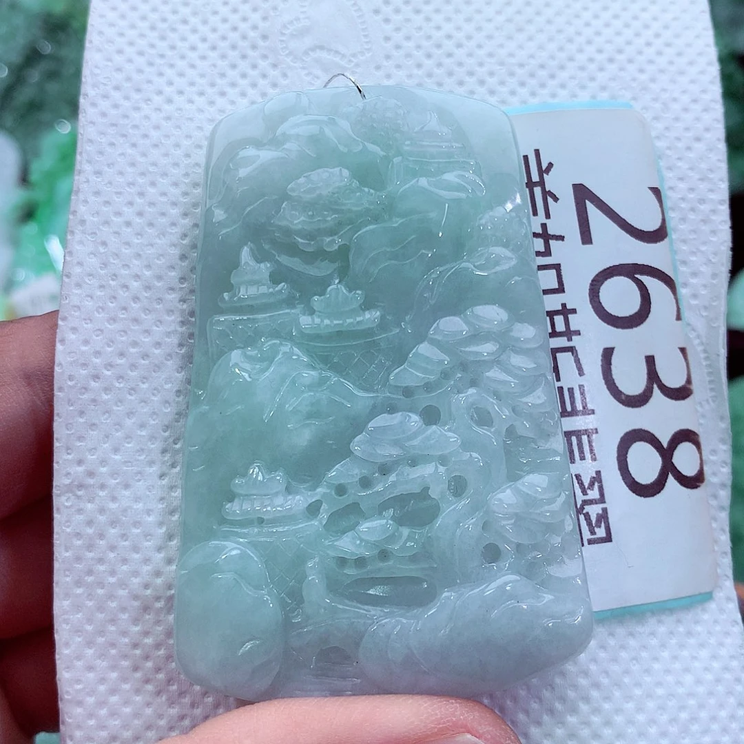 吊坠(不含链)未镶嵌翡翠