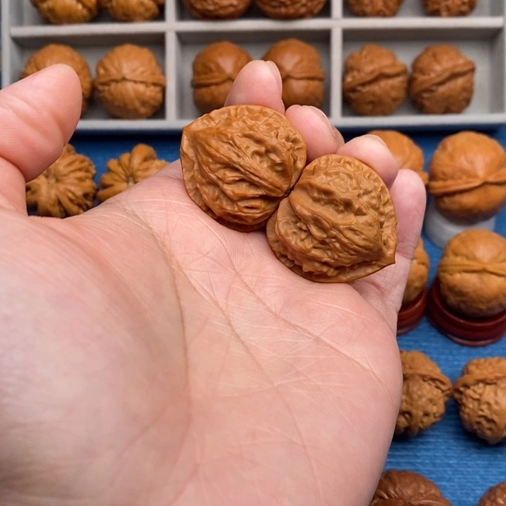 文玩核桃把件红桃A