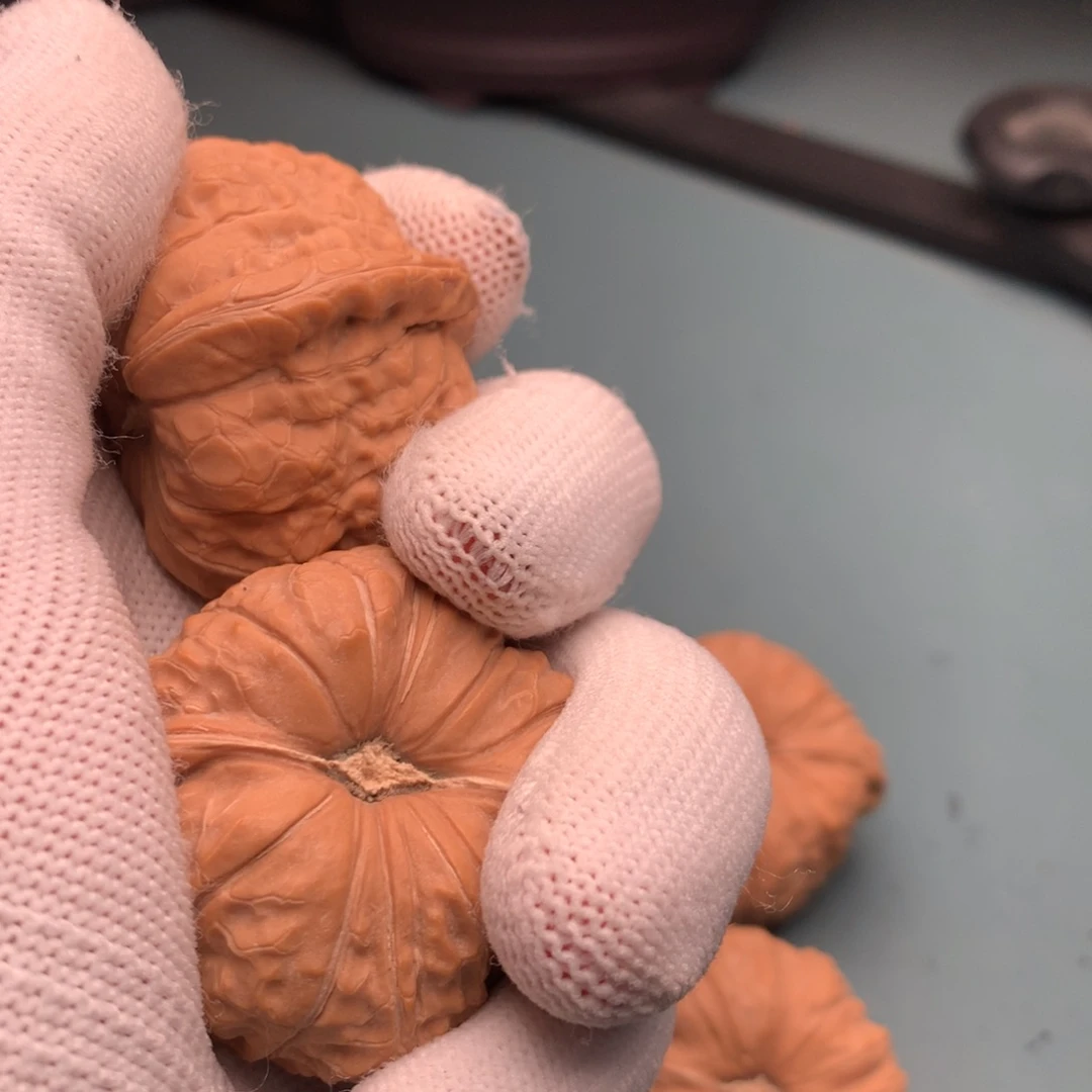 文玩核桃把件全品南瓜4041