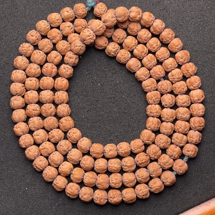 金刚菩提吊坠怎**了定制收藏原装佛手108尺寸6.5+