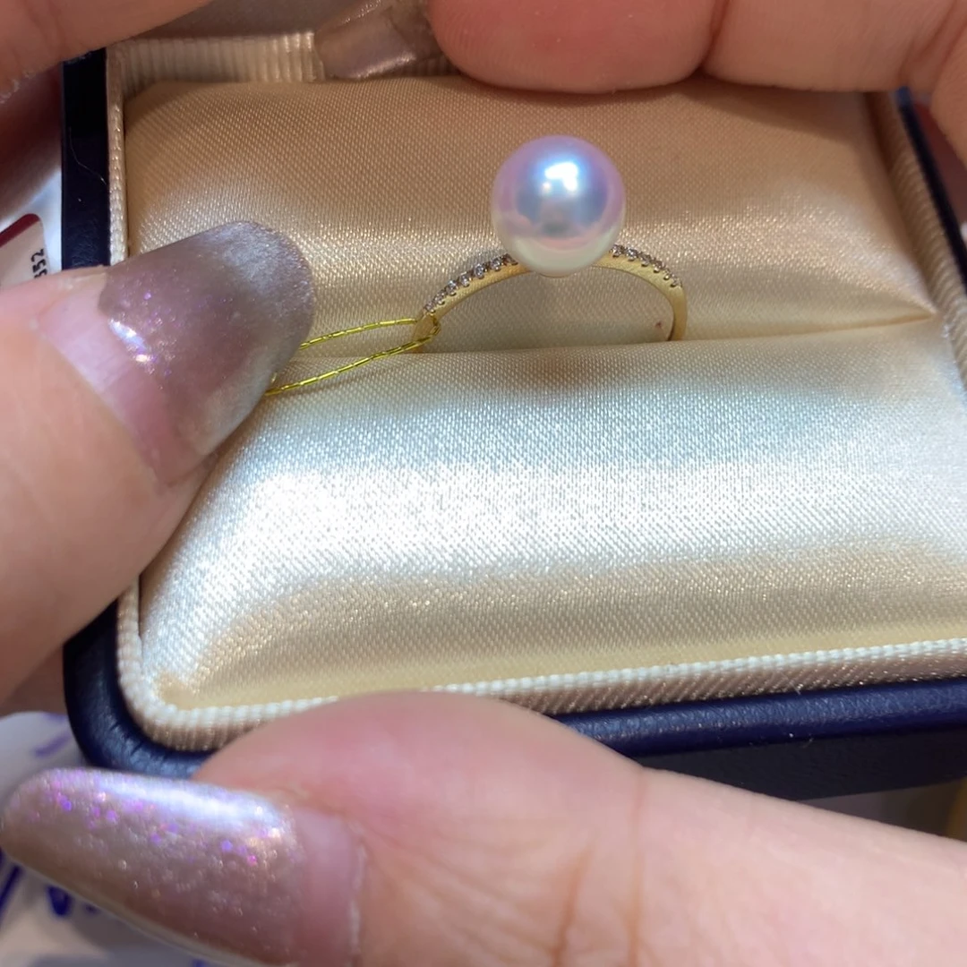 海水珍珠戒指未镶嵌