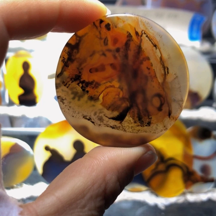 合金玛瑙/玉髓珠宝奇石35