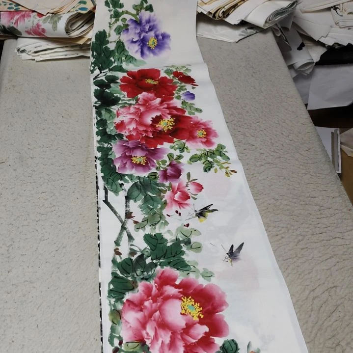 醉***秋国画国画花鸟花鸟国画