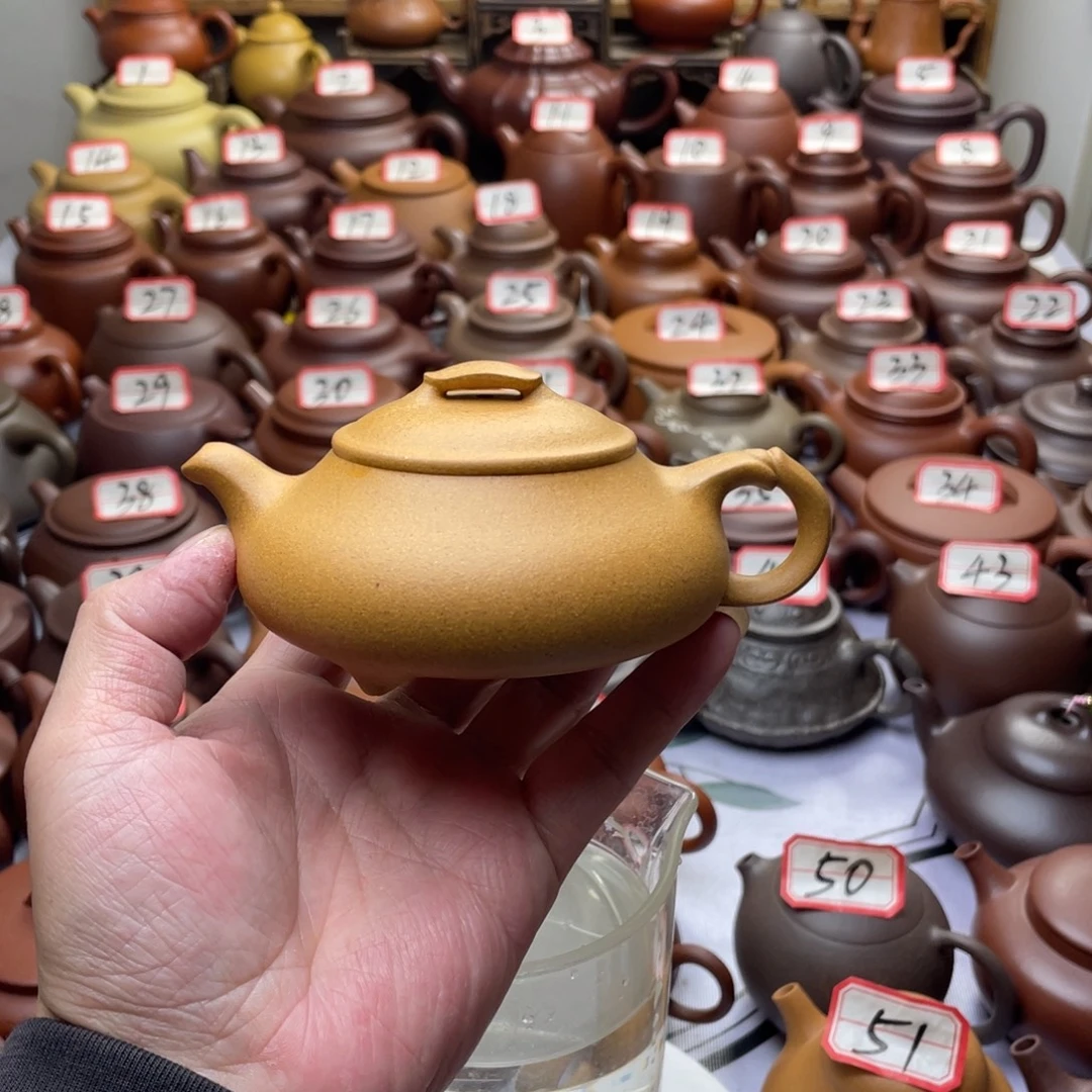 茶壶紫砂宜兴紫砂半手工