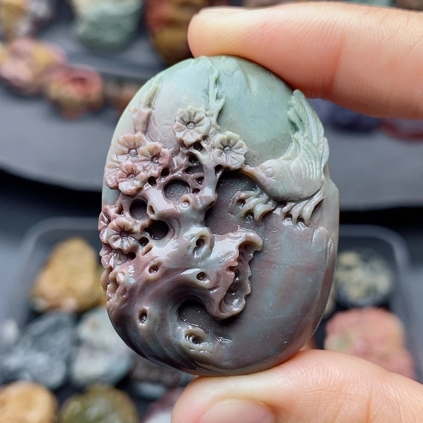 【闪购商品】未镶嵌定制石英质玉吊坠