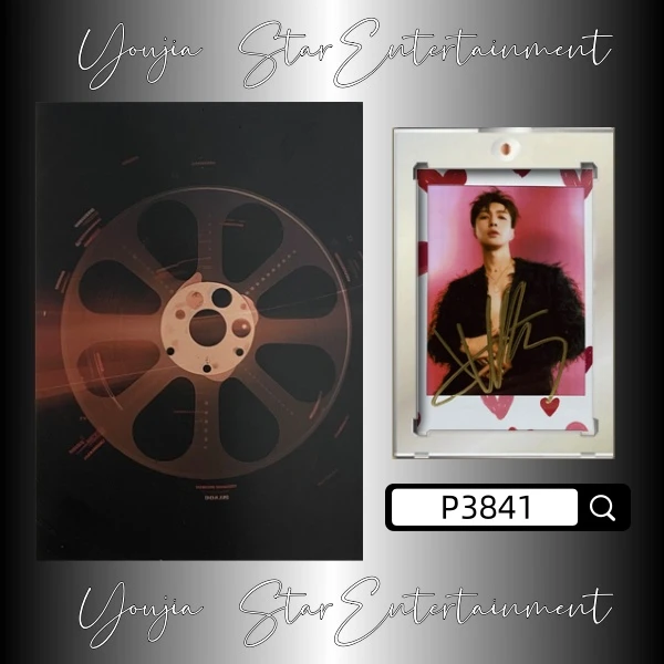 P3841【张艺兴】正品拍立得照片 爱心边框