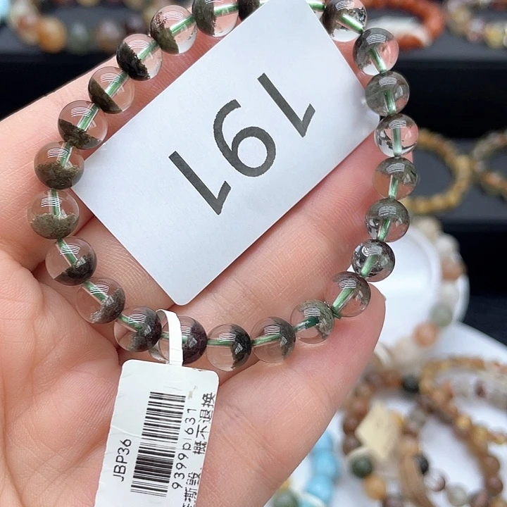 水晶手链未镶嵌多样性发一条