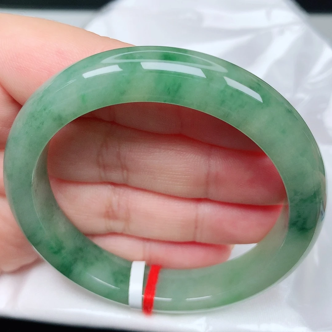 未镶嵌手镯翡翠3绿飘花