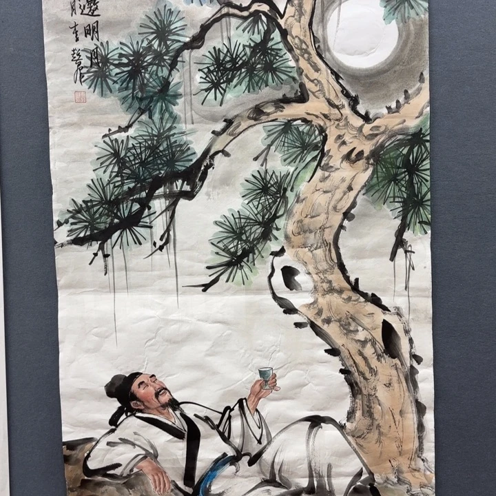 一***开书法作品多次参加全国