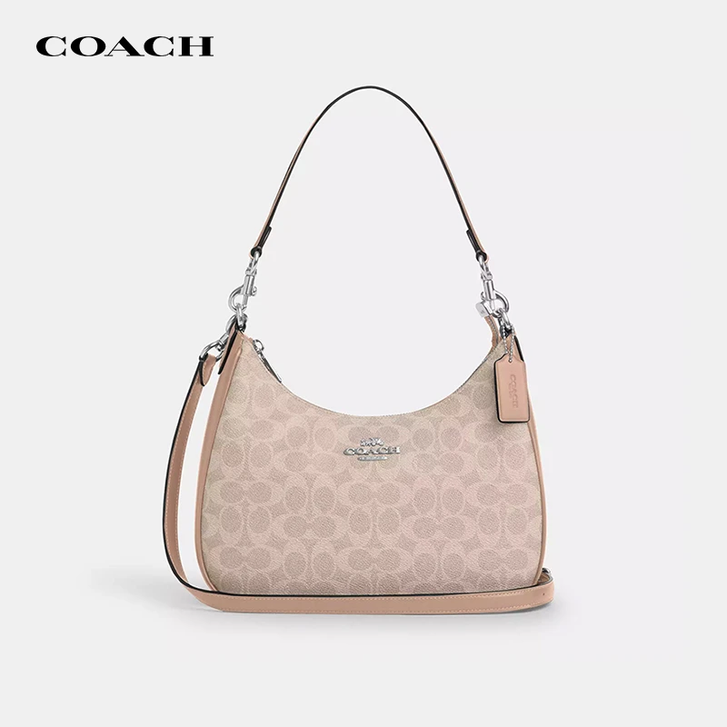 COACH/蔻驰【品牌直供】TERI 29经典老花腋下包单肩包 CV940SVPWH