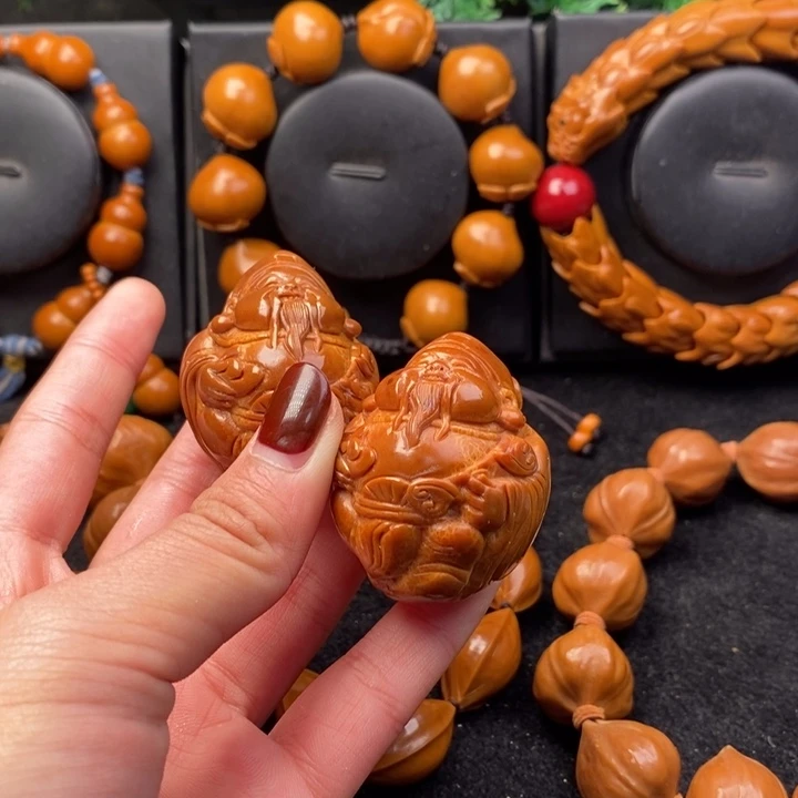 橄榄核手串/手链财神手球