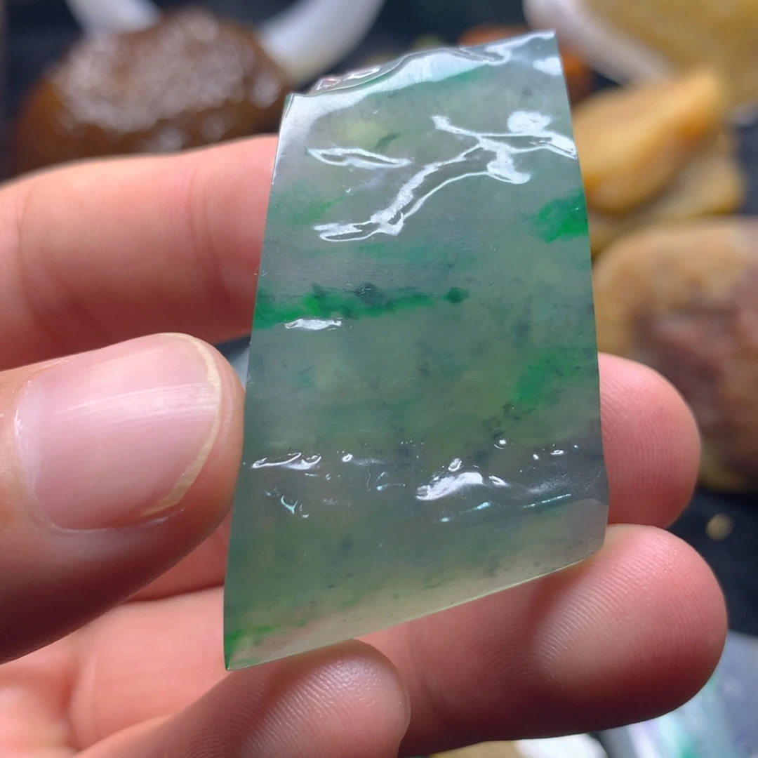 未镶嵌定制翡翠翡翠片料定制