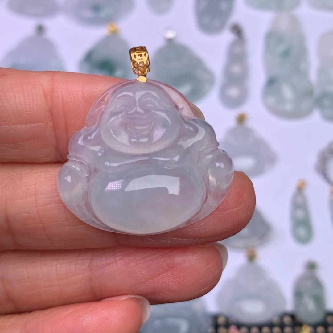 翡翠未镶嵌颈饰缅甸翡翠A货