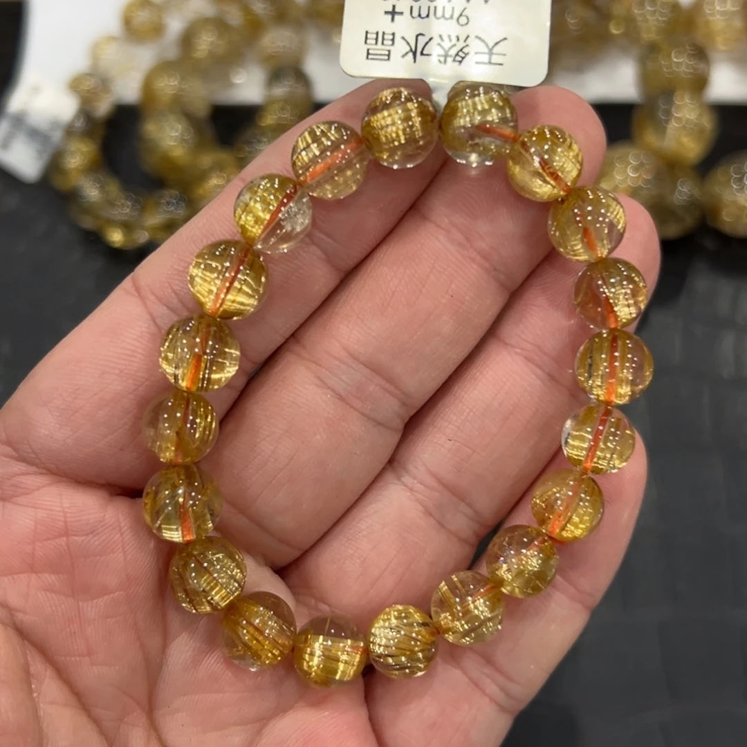 水晶手链未镶嵌aaa0249钛晶