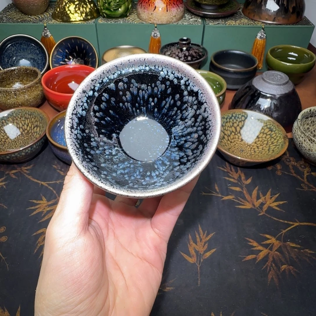 茶盏微瑕建盏，介意勿拍