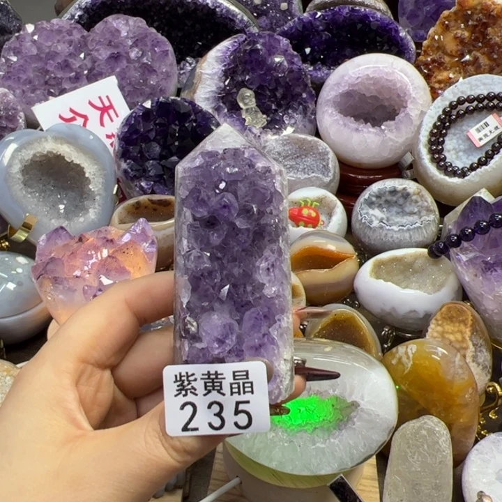 未镶嵌大型摆件（非配饰）紫晶235