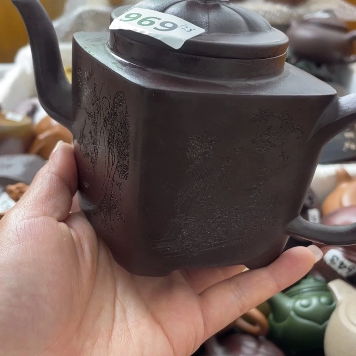 紫砂茶壶紫砂紫砂微瑕