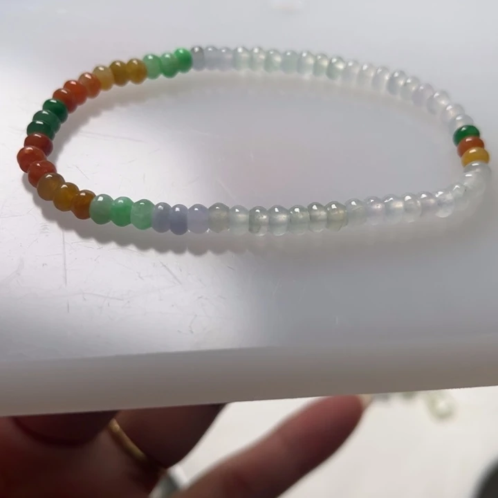 未镶嵌手串翡翠翡翠